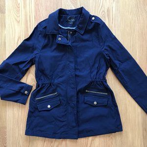 Eden Society, navy blue jacket, size small